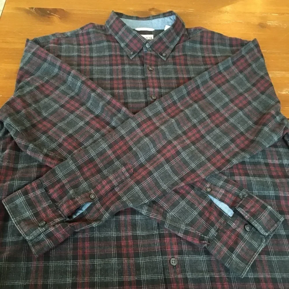 Men’s Nordstom 1901 flannel shirt